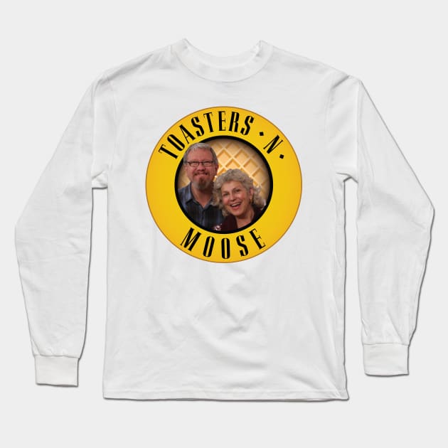 toasters n moose Long Sleeve T-Shirt by Pandans